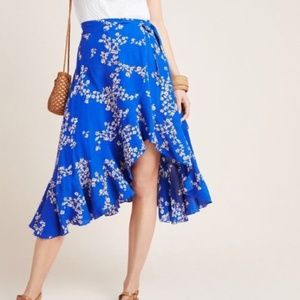 Anthropologie Faithful the Brand Floral Wrap Skirt